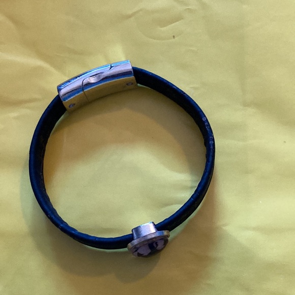 Handmade Cork Bracelet with Anchor Charm - Picture 2 of 3